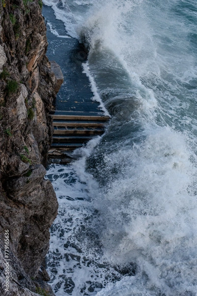 Obraz Tempesta di mare - Story IG FB verticale