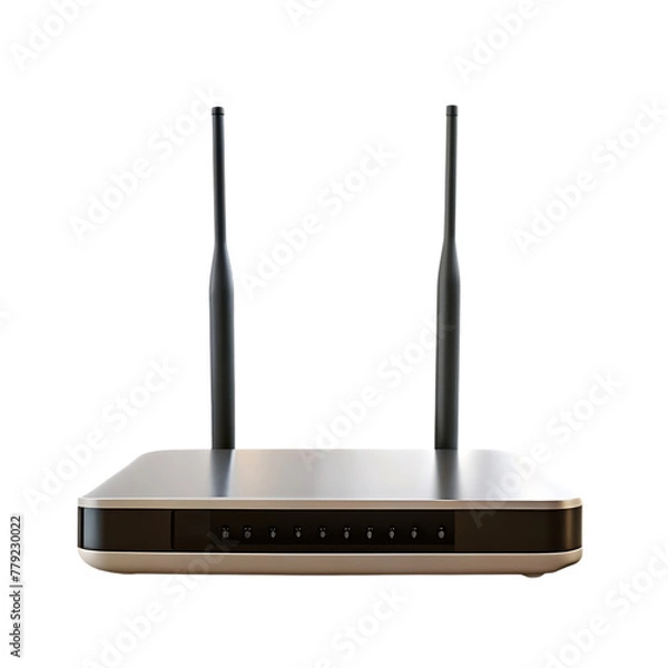Fototapeta wireless router mockup 5g network device