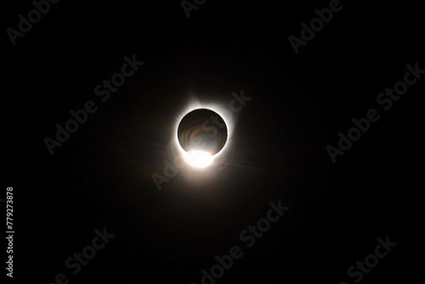 Obraz Total Eclipse The Diamond Ring Effect