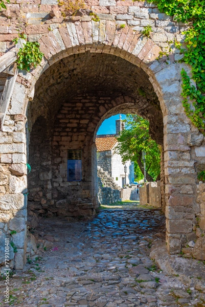 Fototapeta Ruins of the Stari Bar fortress in montenegro