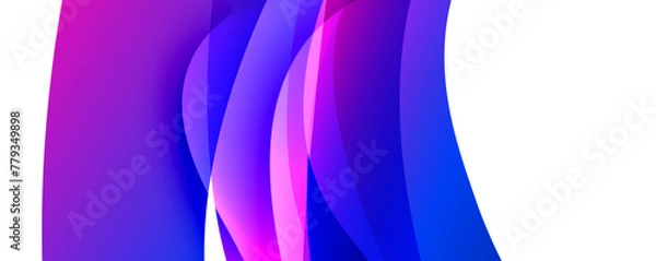 Fototapeta Abstract swirl design geometric concept. Vector Illustration For Wallpaper, Banner, Background, Card, Book Illustration, landing page