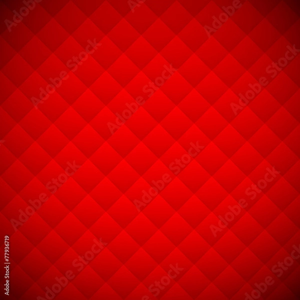 Fototapeta red abstract upholstery background for design