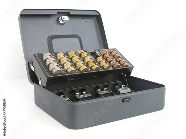 Fototapeta Geldkasette