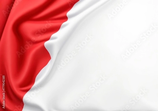 Obraz Indonesia Flag background with copy space. AI Generative