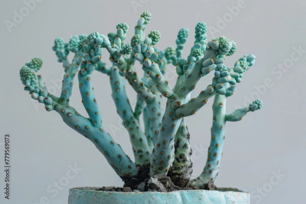 Obraz Myrtillocactus geometrizans - Generative AI