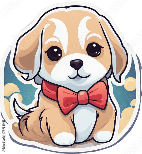 Obraz cute dog icon_15