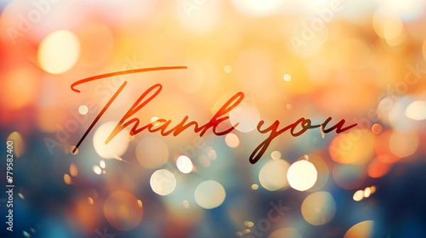 Obraz Thank you for all you have done.