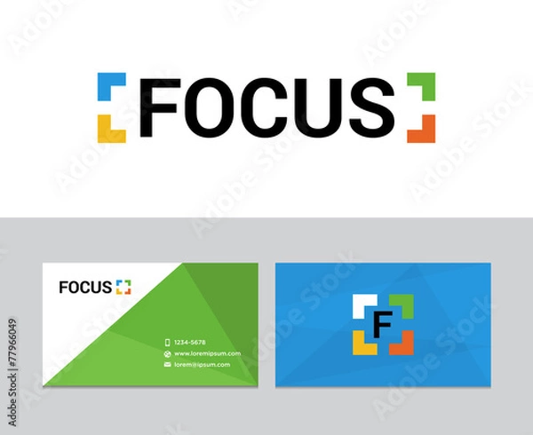 Obraz Focus logo
