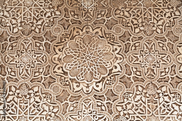 Obraz Polychromed lacework stucco