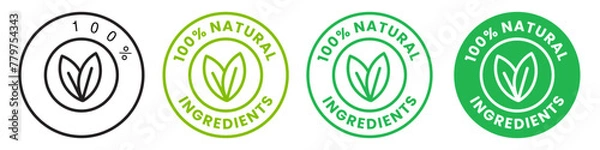 Obraz Icon for Premium Herbal Mixtures Representing Quality Homeopathic Solutions