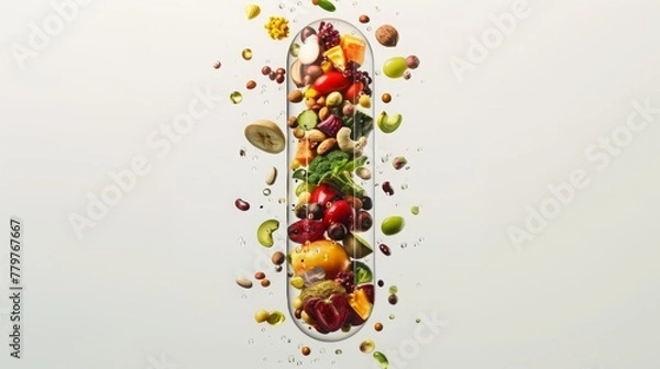 Obraz Future nutritional capsule