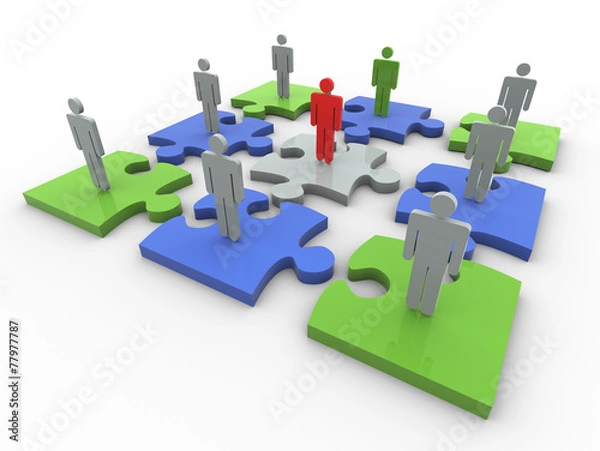 Fototapeta Problem solution