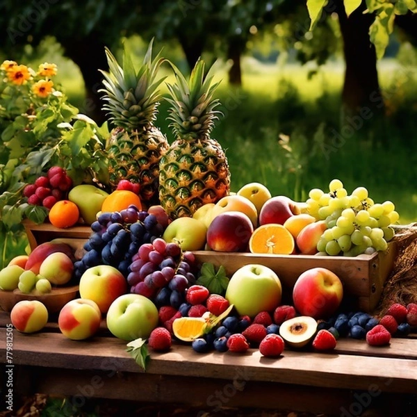 Obraz fruit and vegetables