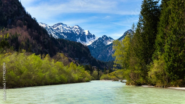 Obraz Lechfall bei Füssen