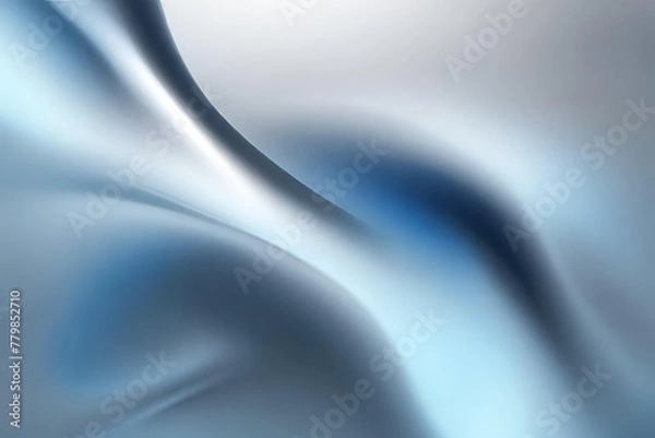 Obraz Abstract gradient smooth Blurred Silver Blue background image