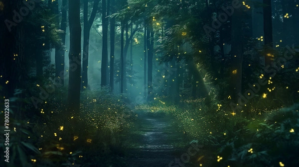 Obraz Magical Forest Pathway