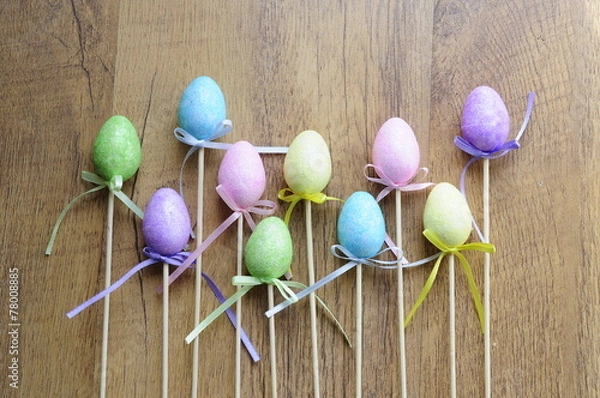 Obraz Jajka wielkanocne