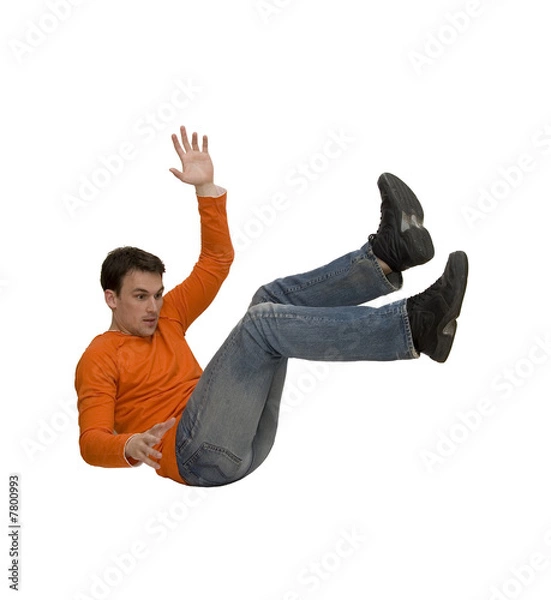 Obraz man falling