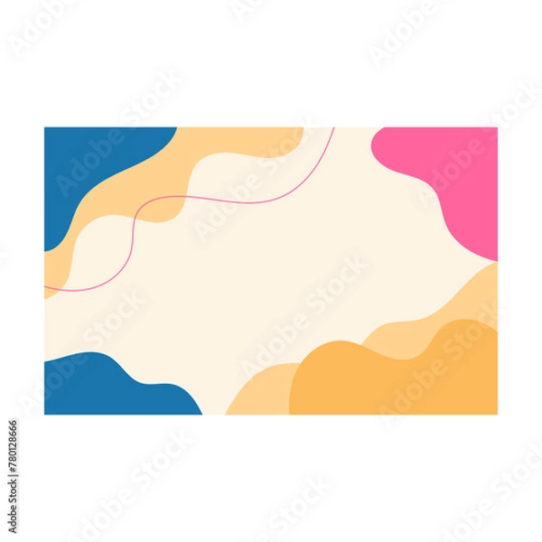 Obraz Abstract Shape Backgroud