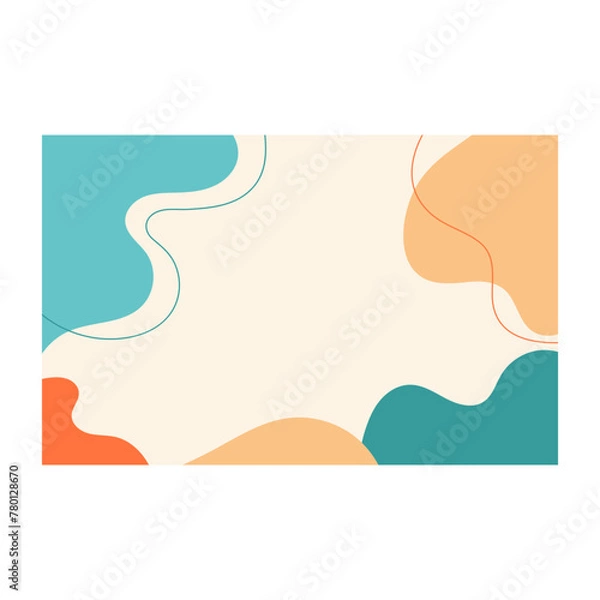 Obraz Abstract Shape Backgroud