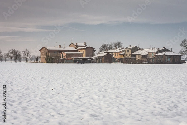 Obraz Campagna innevata