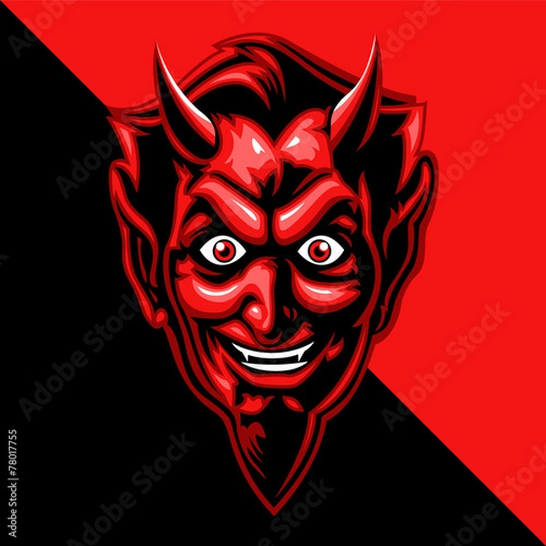 Obraz devil head