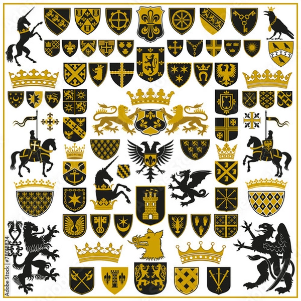 Obraz Herb i symbole HERALDRY