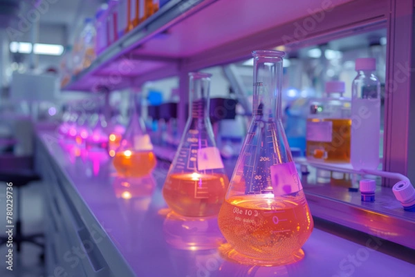 Fototapeta science lab