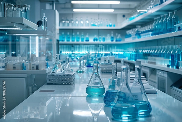 Fototapeta science lab