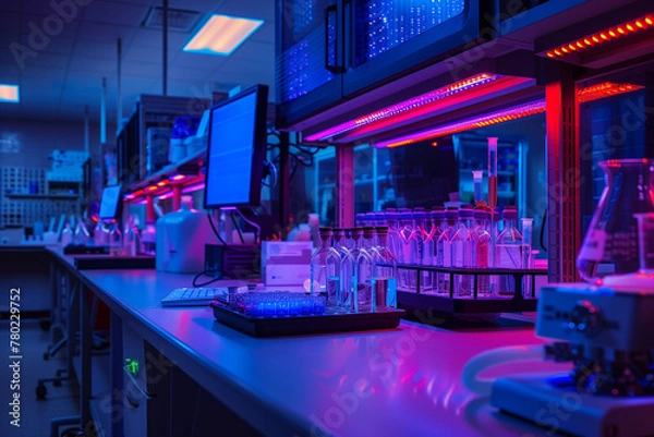 Fototapeta science lab