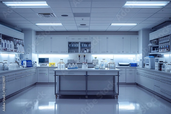 Fototapeta science lab