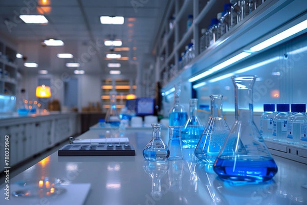 Fototapeta science lab