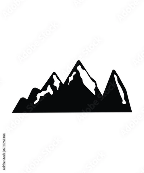 Obraz mountain icon, vector best flat icon.