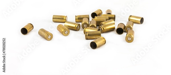 Obraz amunicja 9 mm.