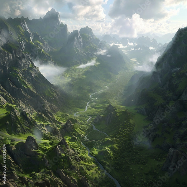 Obraz view from the mountain