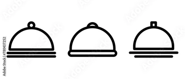 Fototapeta restaurant icon or logo isolated sign symbol vector illustration - high quality black style vector icons
