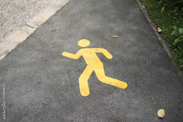 Obraz way for runners