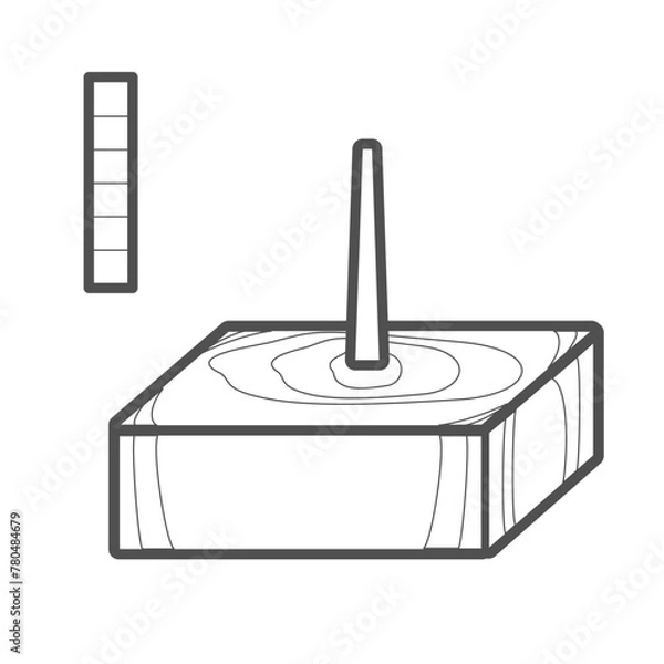 Obraz 樹脂流動解析のイラスト