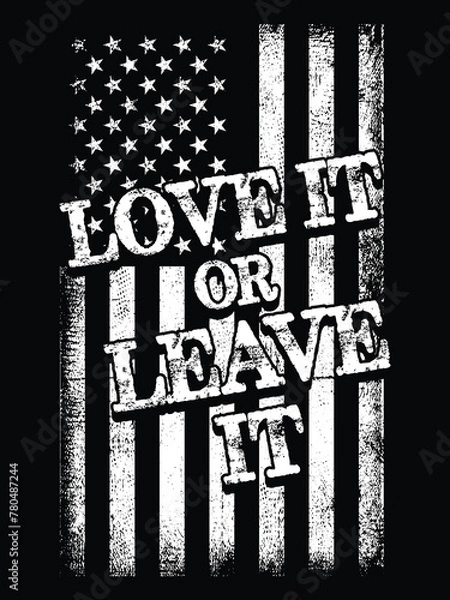 Fototapeta Proud USA army t-shirt vector template design with vintage usa grunge flag design. Veteran remember and honor design, solder hero t-shirt designs.
