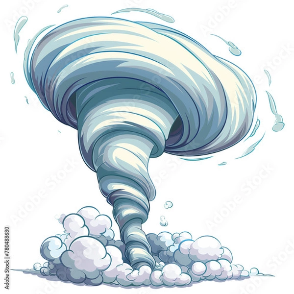 Obraz tornado, disaster, whirlwind