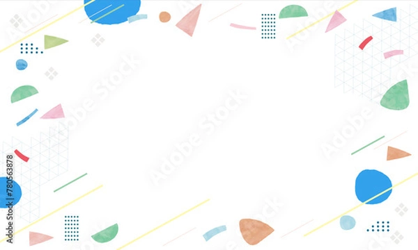 Obraz 幾何学フレーム