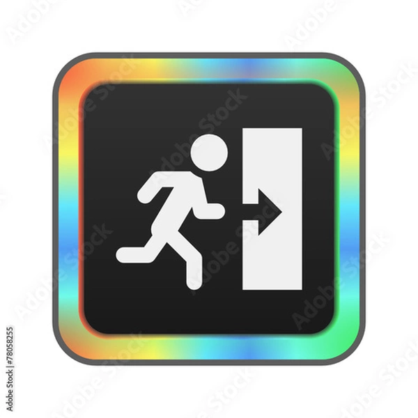 Fototapeta Colorful App Icon