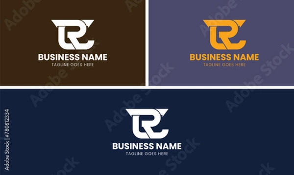 Fototapeta Initial Logo Design and monogram logo