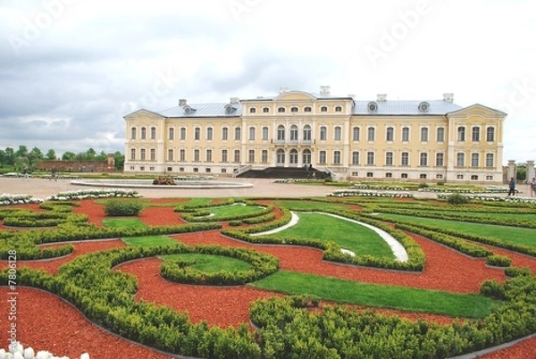 Obraz Palace and garden design