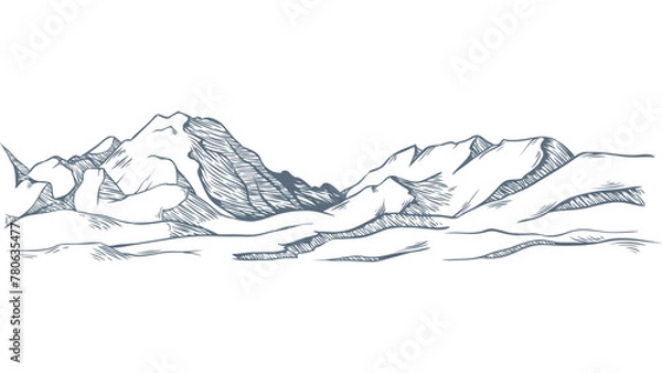 Obraz mountain vector