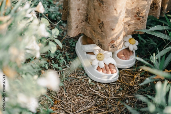 Obraz white  a flower