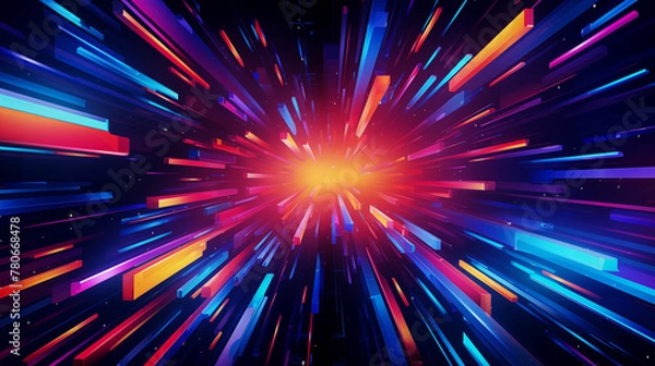 Fototapeta light forward background