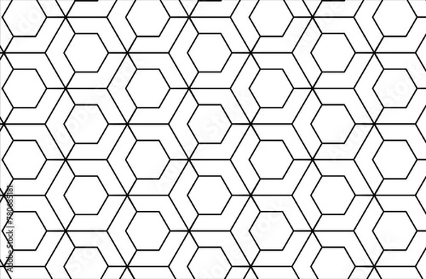 Obraz geometric pattern simple art graphic design