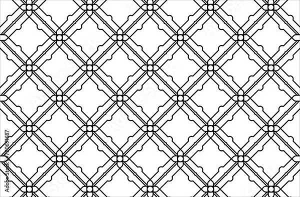 Obraz geometric pattern simple art graphic design