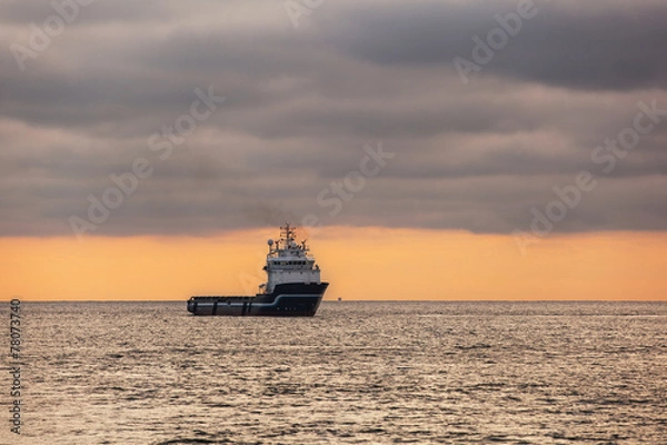 Obraz Supply ship on the sea